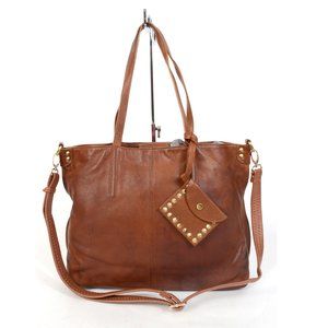 Brown Leather Tote Bag